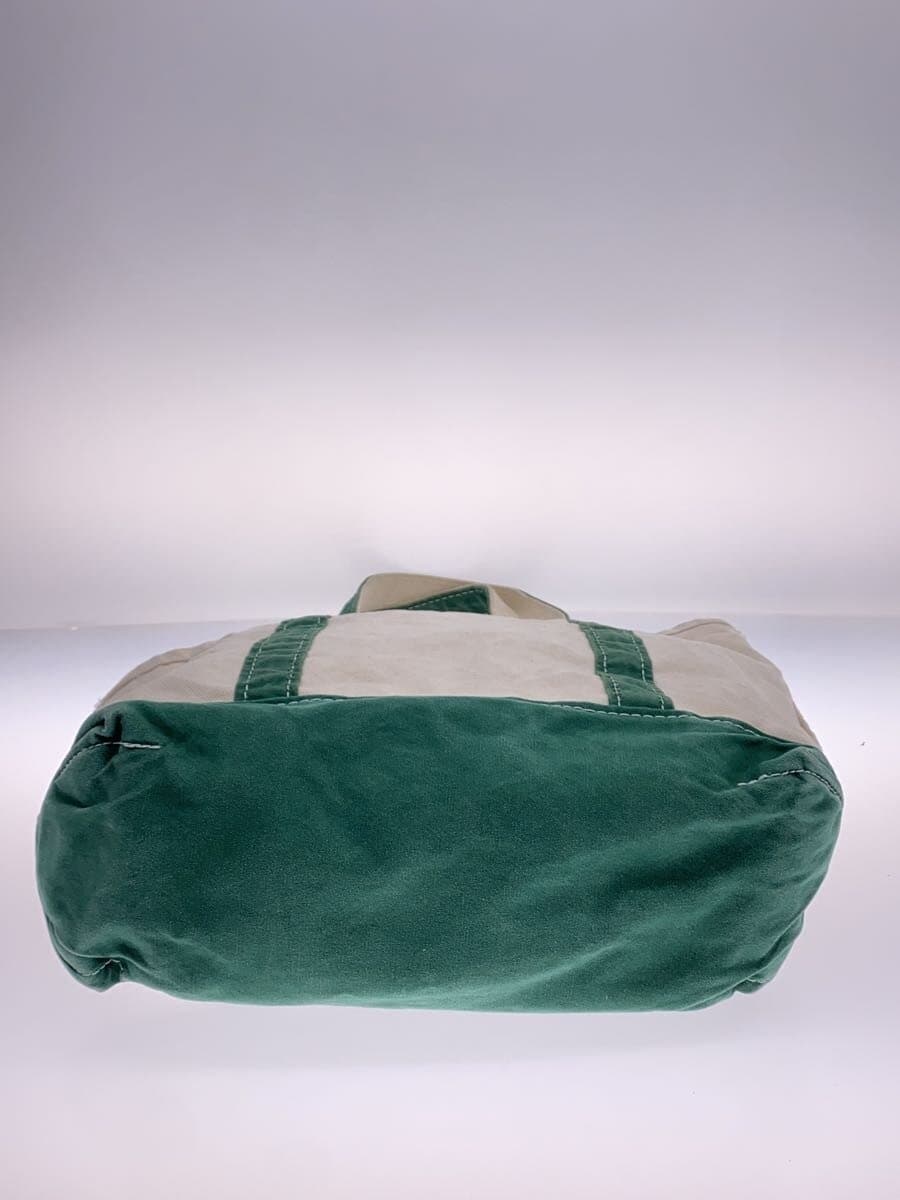 L.L.Bean Tote Bag Canvas GRN 4