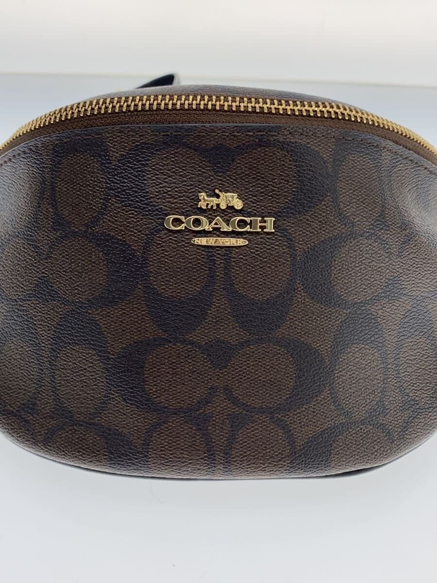 COACH Waist Bag BRW All Over Pattern G1980-F48740 5
