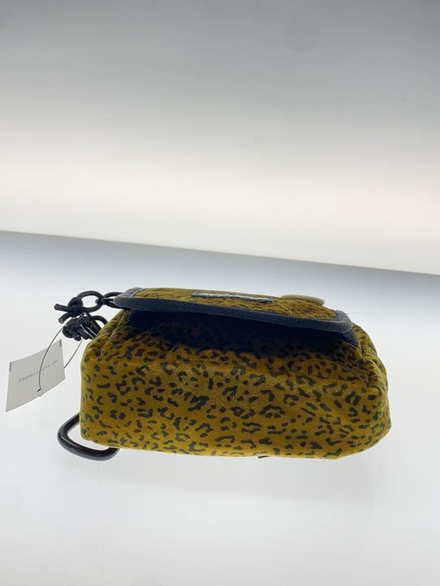 Supreme25FW Velvet Mini Pouch Pouch -- Leopard 4