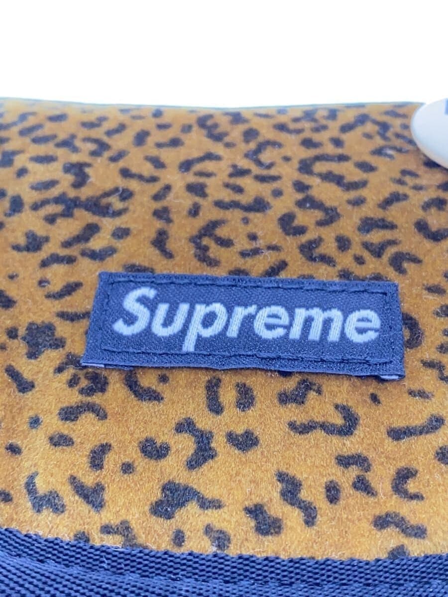 Supreme25FW Velvet Mini Pouch Pouch -- Leopard 5