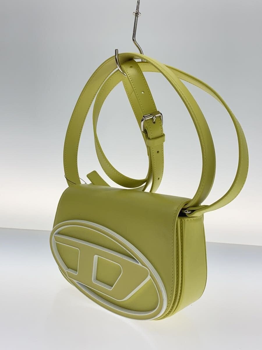 DIESEL1DR Shoulder Bag Leather GRN 2