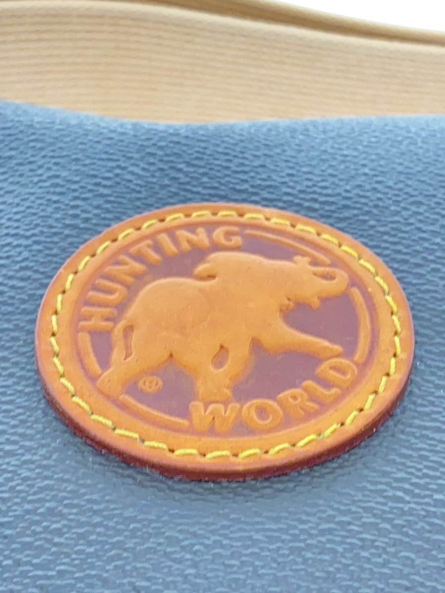 HUNTING WORLD Shoulder Bag Leather BRW Solid Color 5