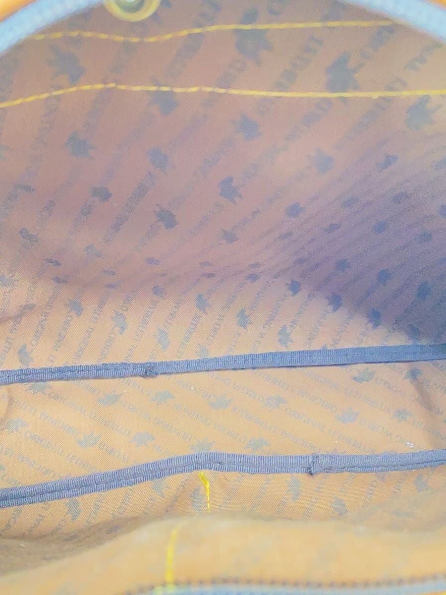 HUNTING WORLD Shoulder Bag Leather BRW Solid Color 6