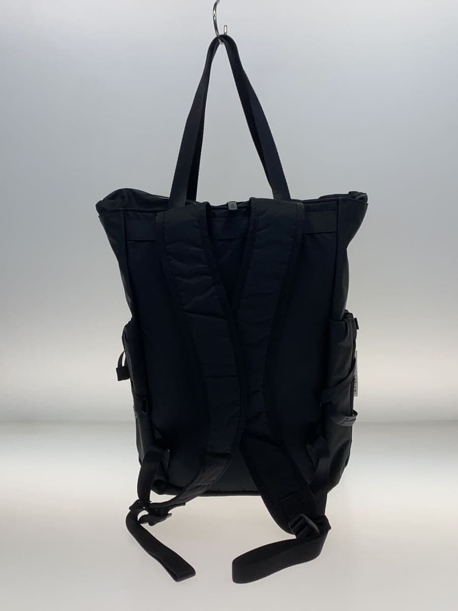 PORTER backpack nylon black plain 3