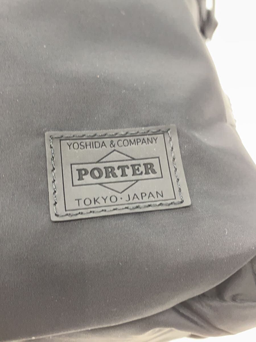PORTER backpack nylon black plain 5