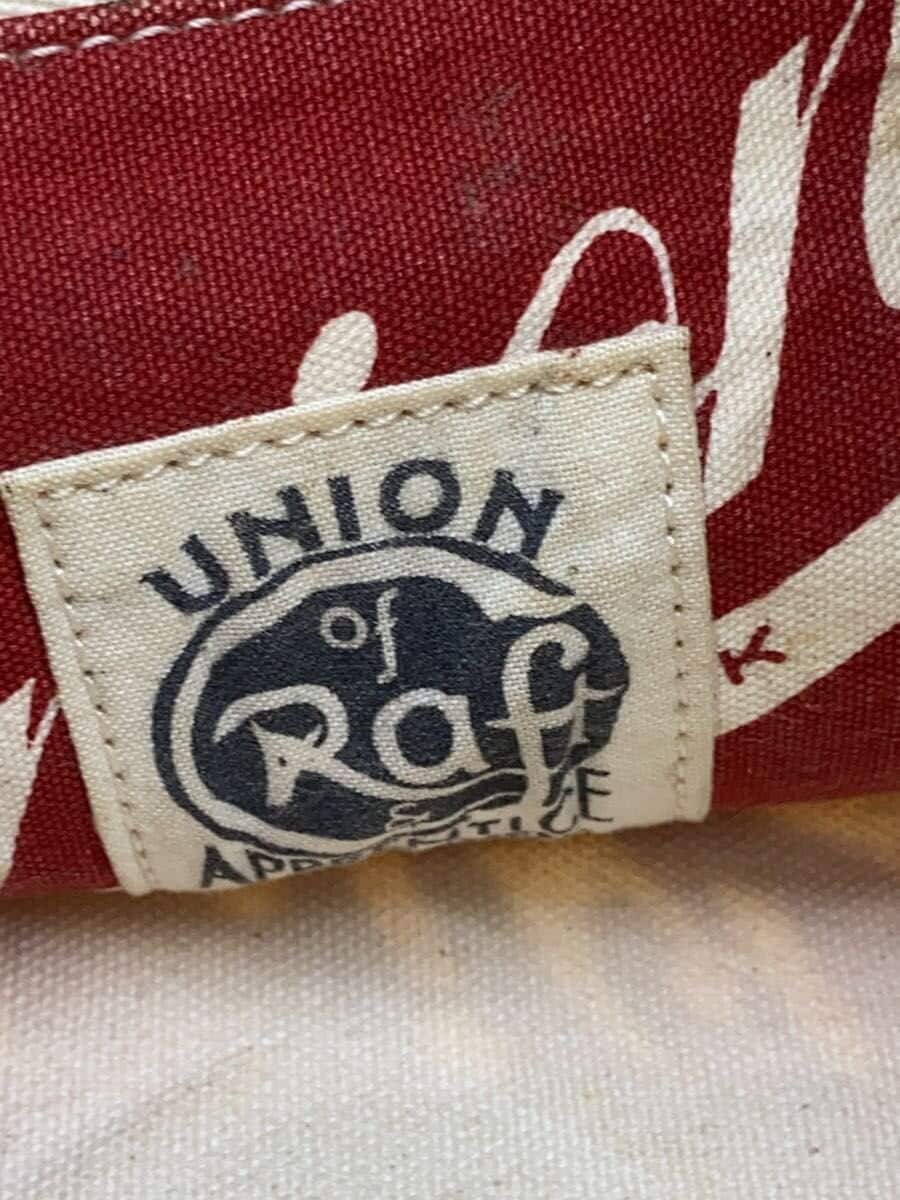 RRL Tote Bag Cotton RED All-over pattern 5