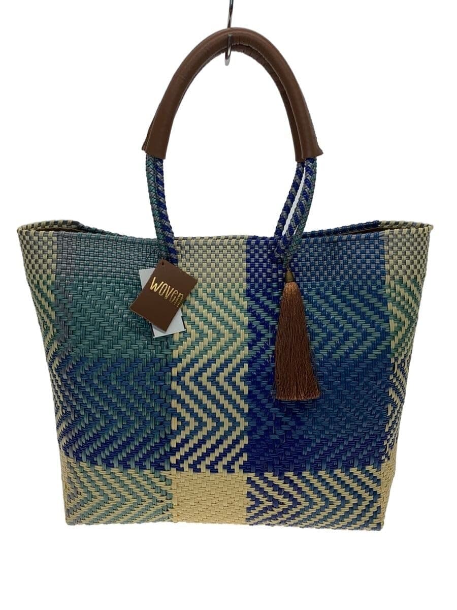WOVEN tote bag mercado bag multicolor