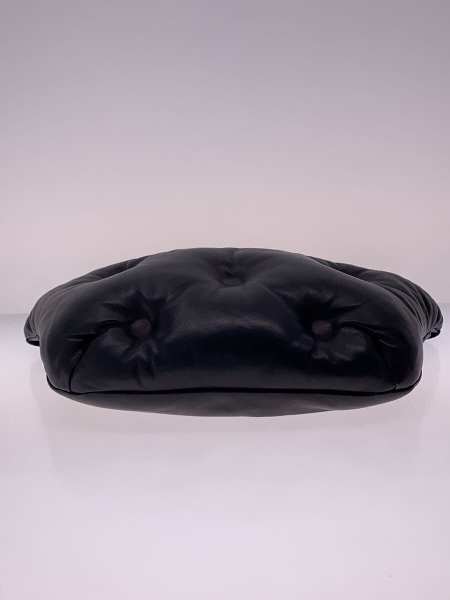 Maison Margiela⑪ Body Bag Shoulder Bag Leather Black S55WB0070 With Wear 4