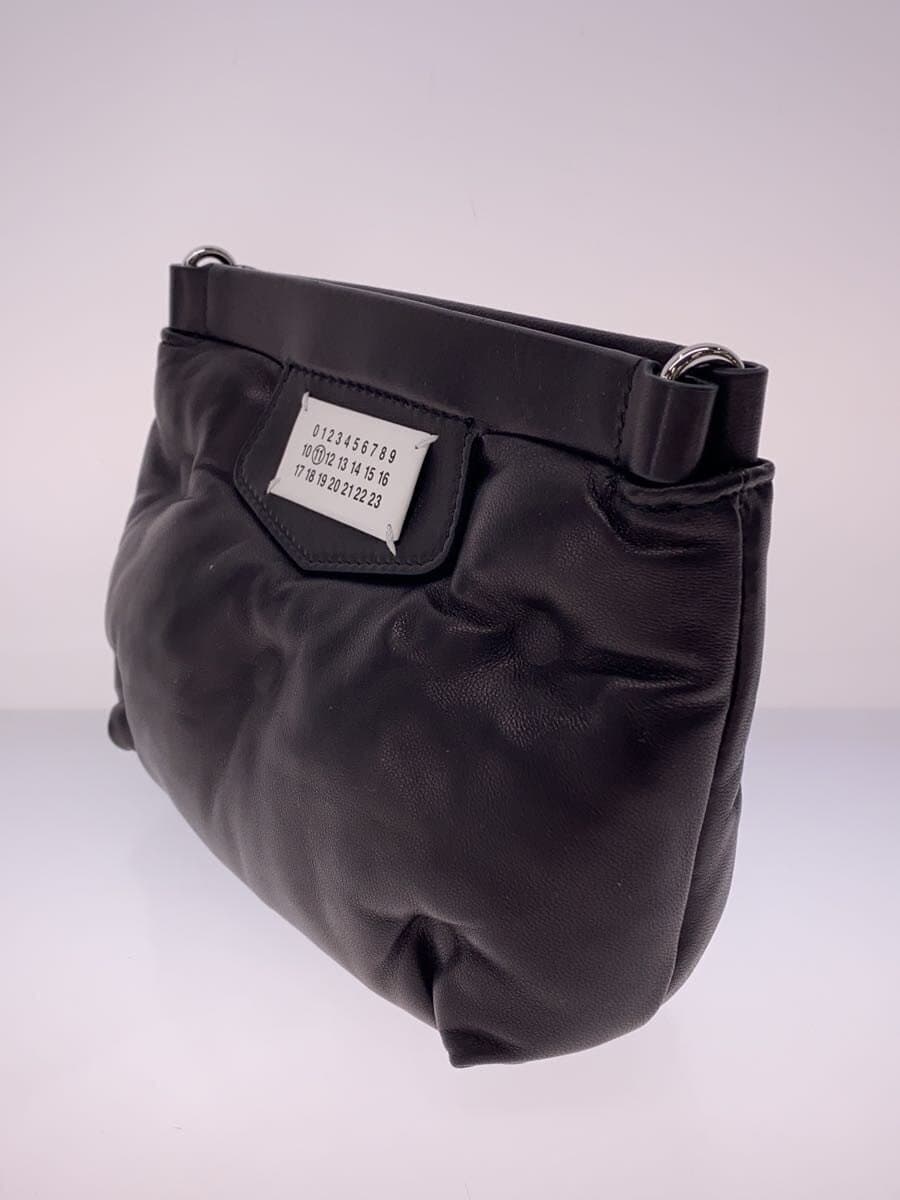 Maison Margiela Glam Slam Mini Shoulder Chain Shoulder Bag Leather BLK Solid S56WF0161 2