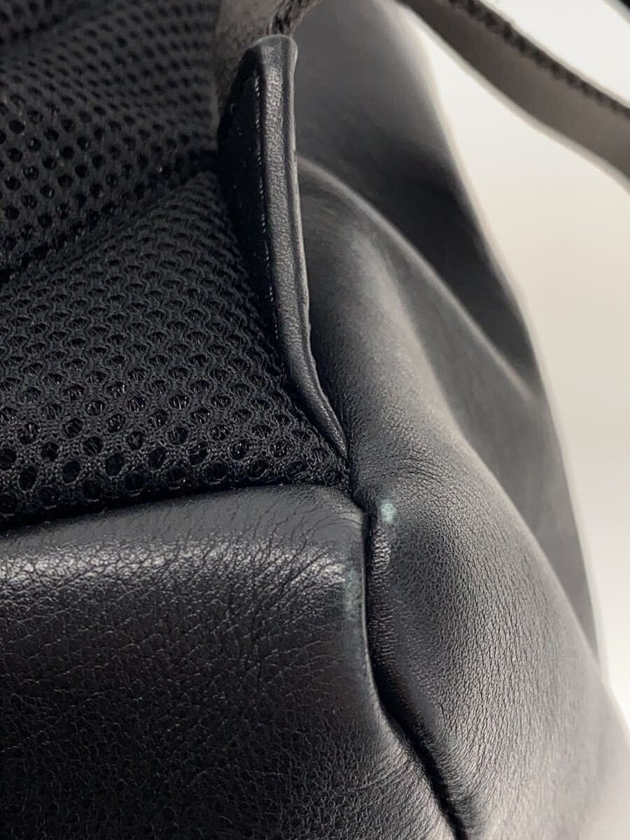 VERSACE Medusa Letter V Backpack Leather Black 1005331 7