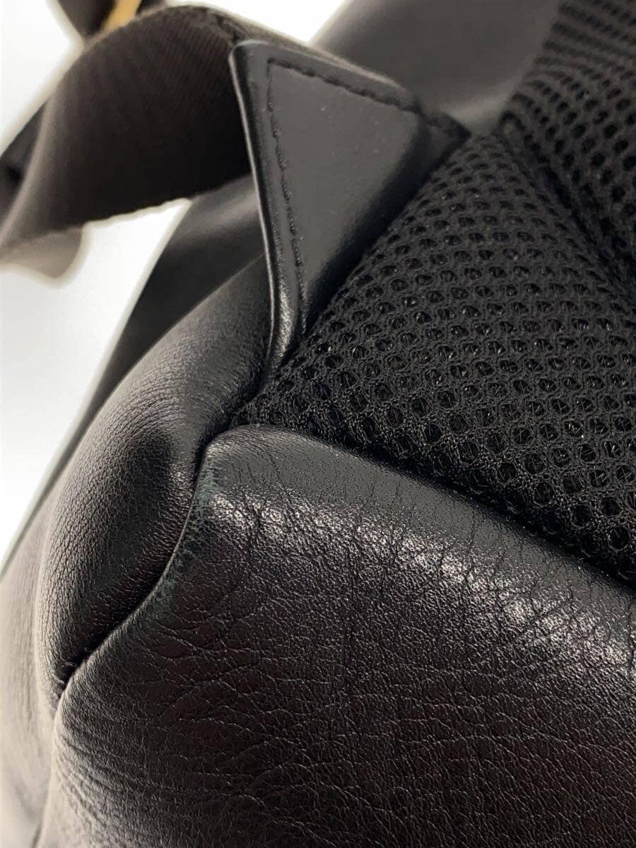 VERSACE Medusa Letter V Backpack Leather Black 1005331 8