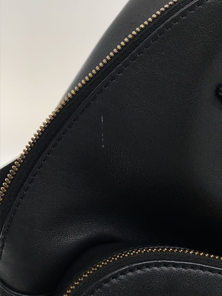 VERSACE Medusa Letter V Backpack Leather Black 1005331 9