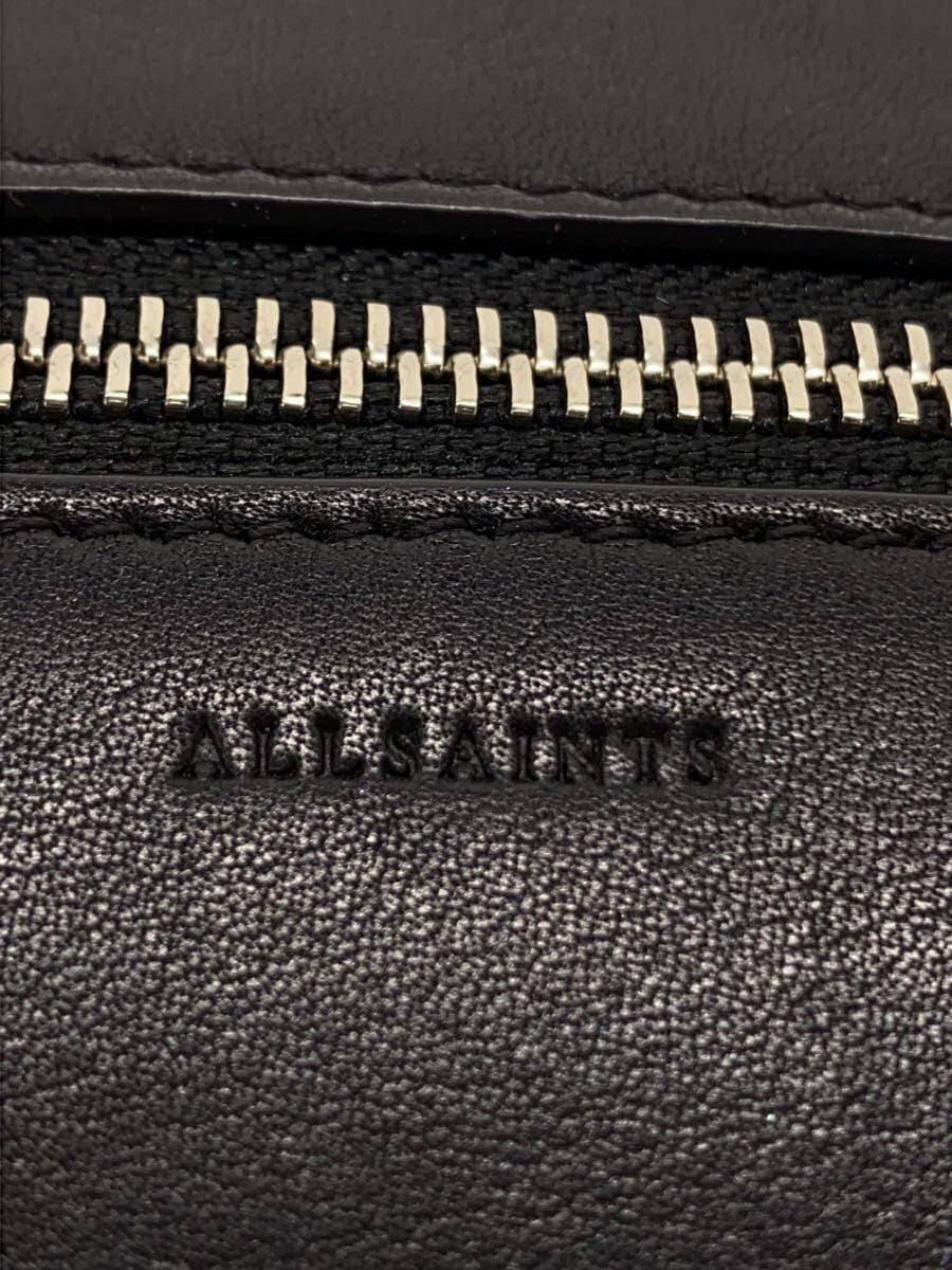 ALLSAINTS SPITALFIELDSCAPTAIN BUMBAG XBODY Shoulder Bag Leather Black WB092Q 5