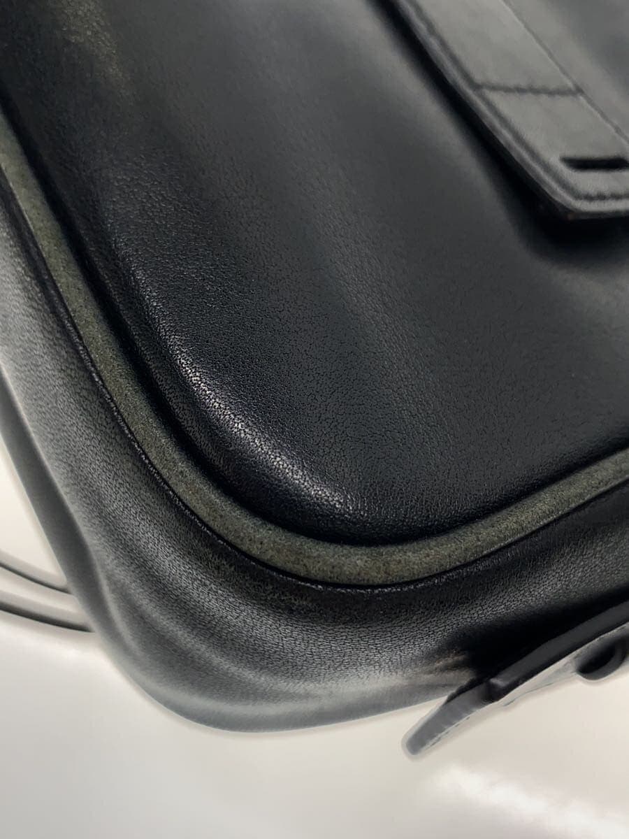 ALLSAINTS SPITALFIELDSCAPTAIN BUMBAG XBODY Shoulder Bag Leather Black WB092Q 9