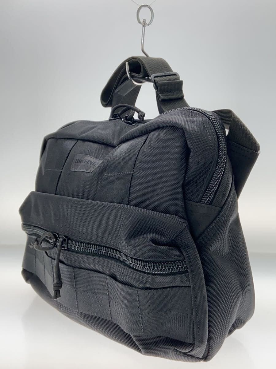 BRIEFINGDELTA SLASHER M SQD Shoulder Bag Black 2