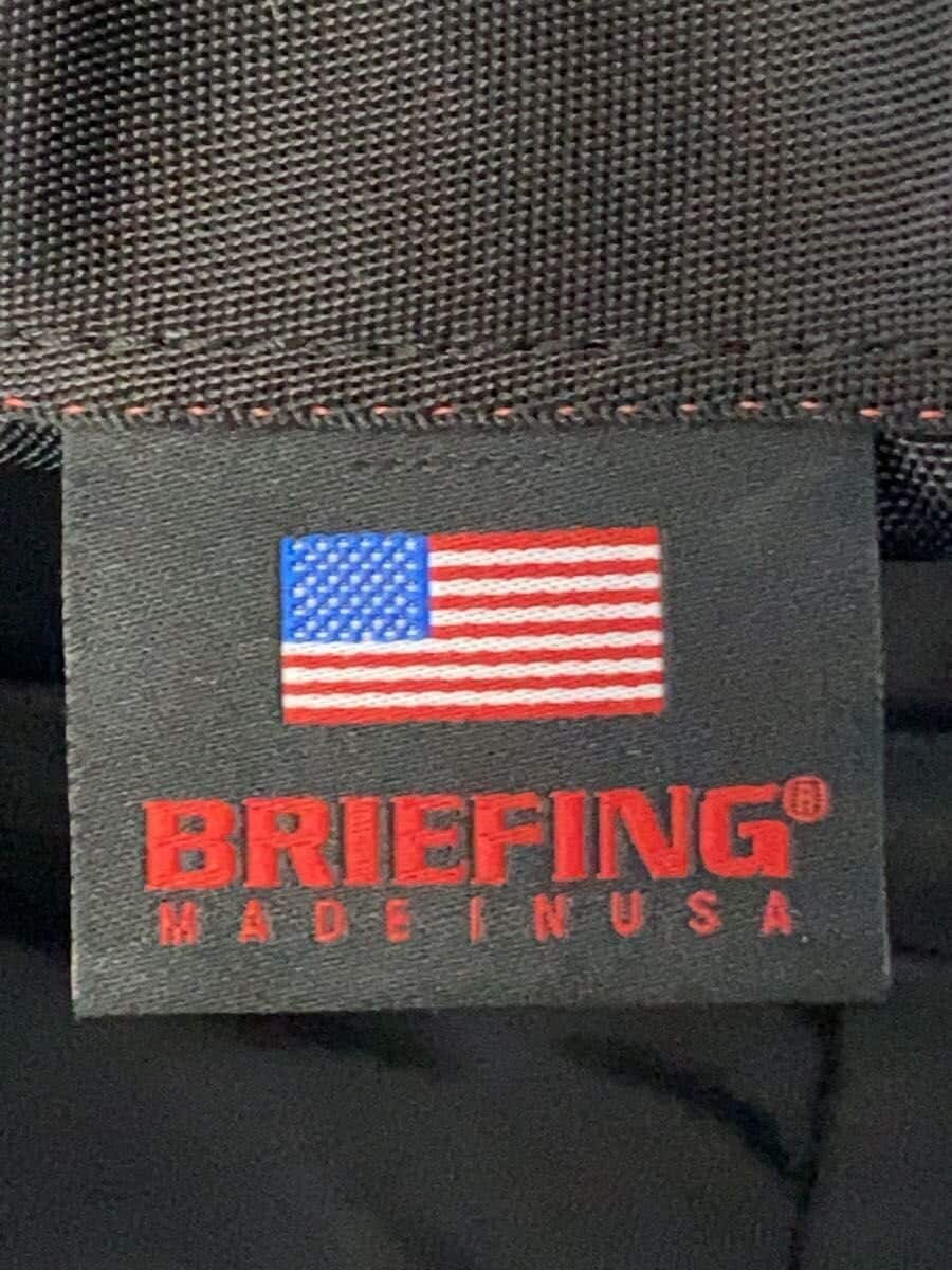 BRIEFINGDELTA SLASHER M SQD Shoulder Bag Black 5