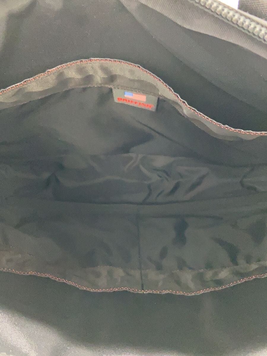 BRIEFINGDELTA SLASHER M SQD Shoulder Bag Black 6