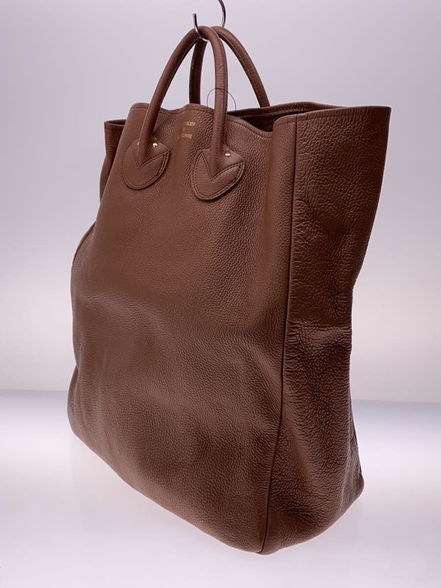 YOUNG & OLSEN Tote Bag Leather Brown 2