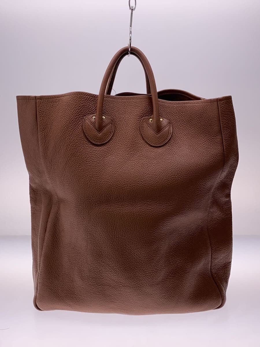 YOUNG & OLSEN Tote Bag Leather Brown 3