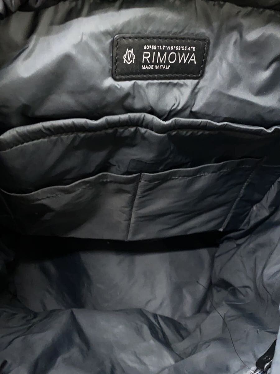 RIMOWA Signature Flap Backpack Rucksack Black 5