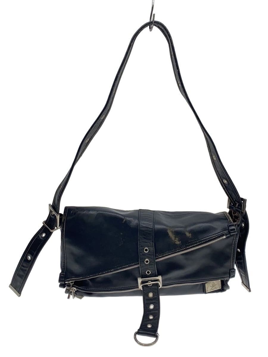 Roen × Semantic design shoulder bag Black Lining leopard Condition considered