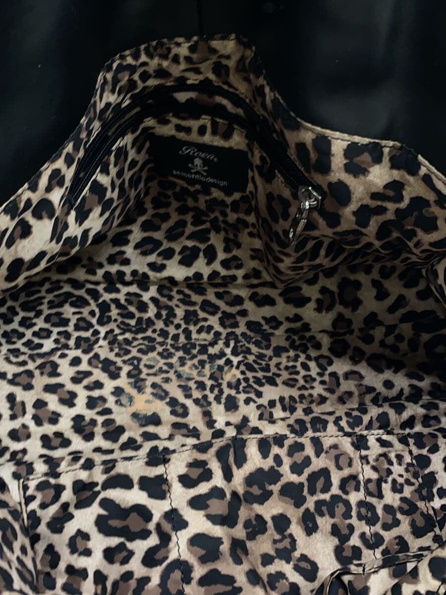 Roen × Semantic design shoulder bag Black Lining leopard Condition considered 5