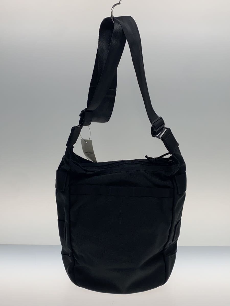 BRIEFING DAY TRIPPER Shoulder Bag Polyester Black Solid Color 3