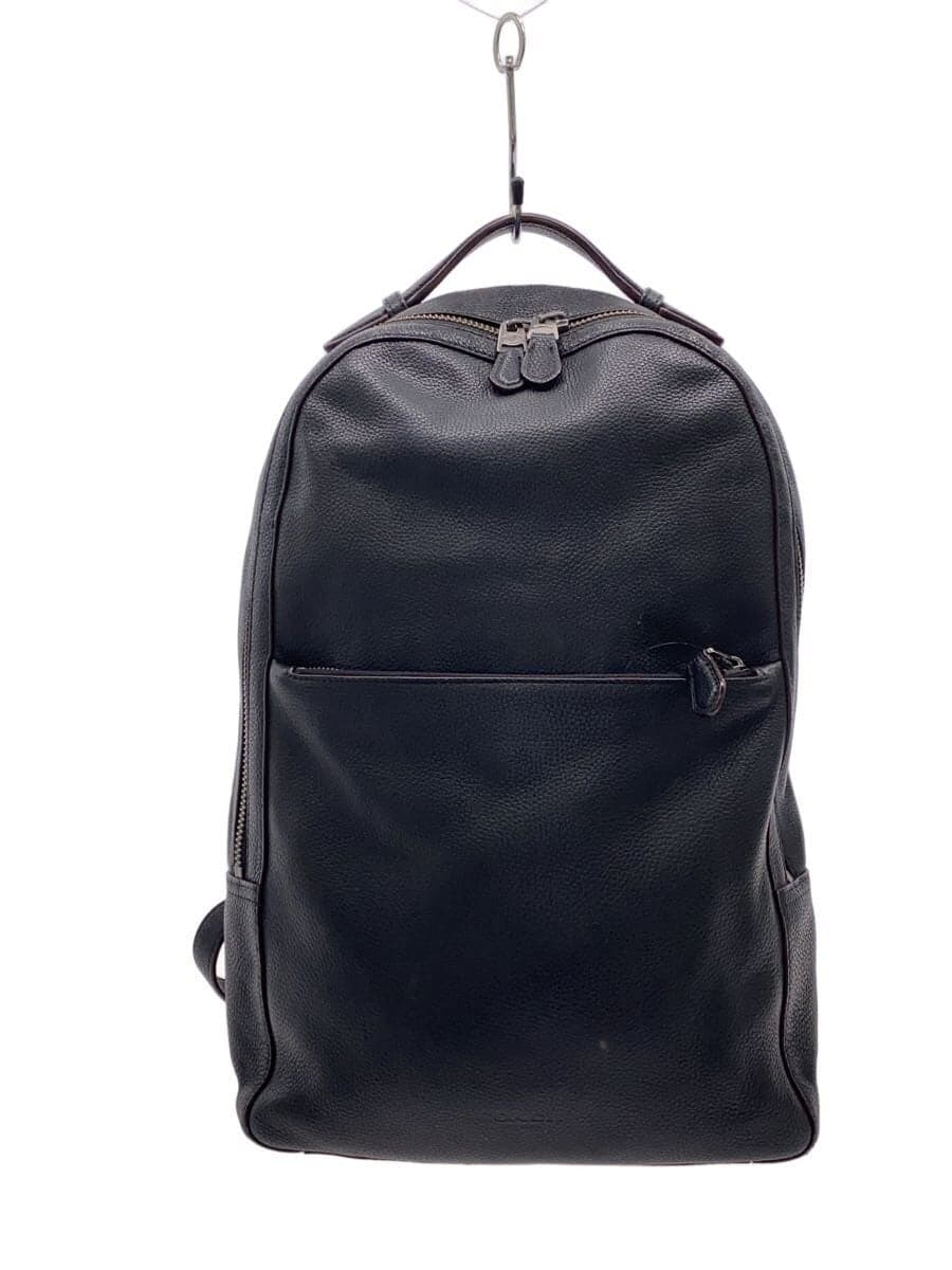 COACH Backpack Leather BLK