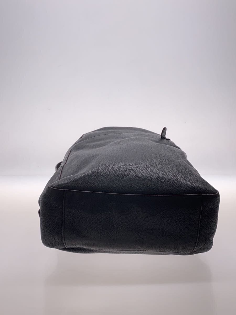 COACH Backpack Leather BLK 4