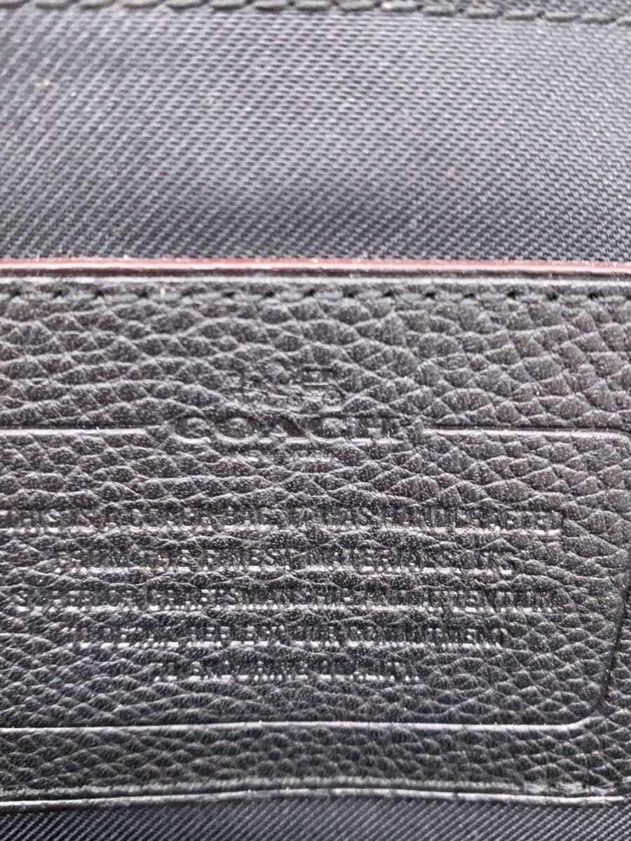 COACH Backpack Leather BLK 5