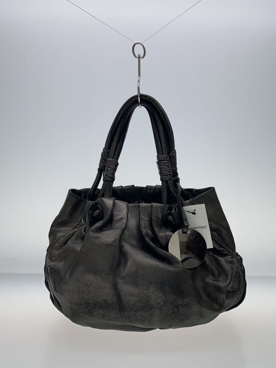 GIORGIO ARMANI tote bag -- WHT plain 3