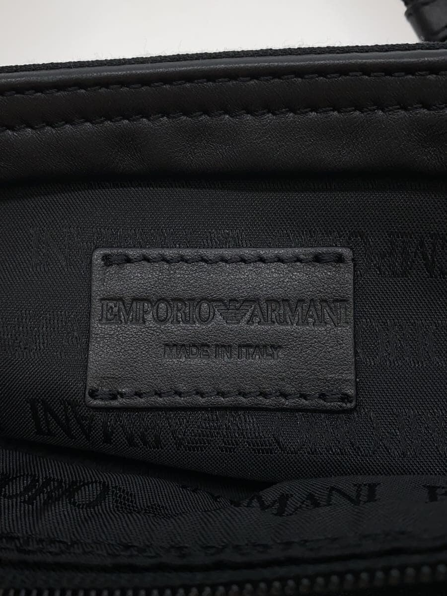 EMPORIO ARMANI Shoulder Bag -- BLK Solid Color 5