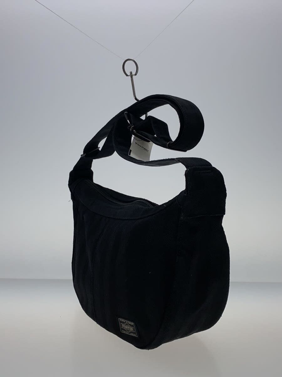 PORTER shoulder bag -- BLK stripe 2