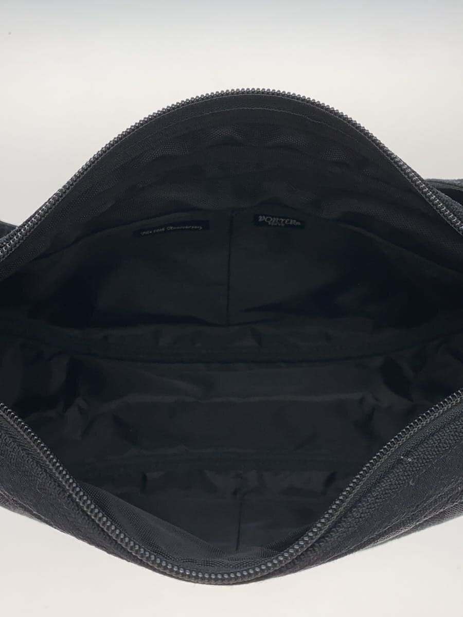 PORTER shoulder bag -- BLK stripe 6