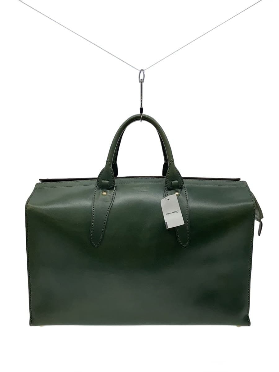 Other brand Baba Man Boston bag Leather GRN Plain