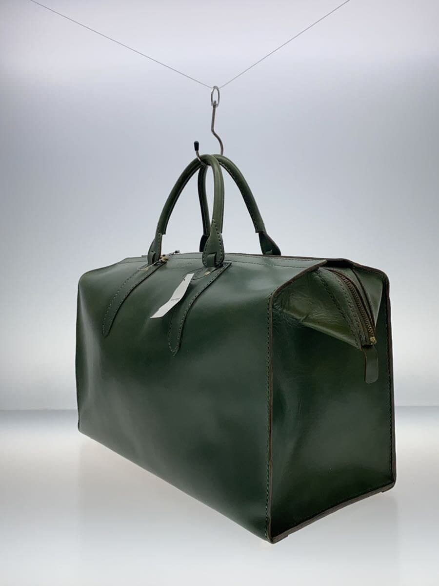 Other brand Baba Man Boston bag Leather GRN Plain 2