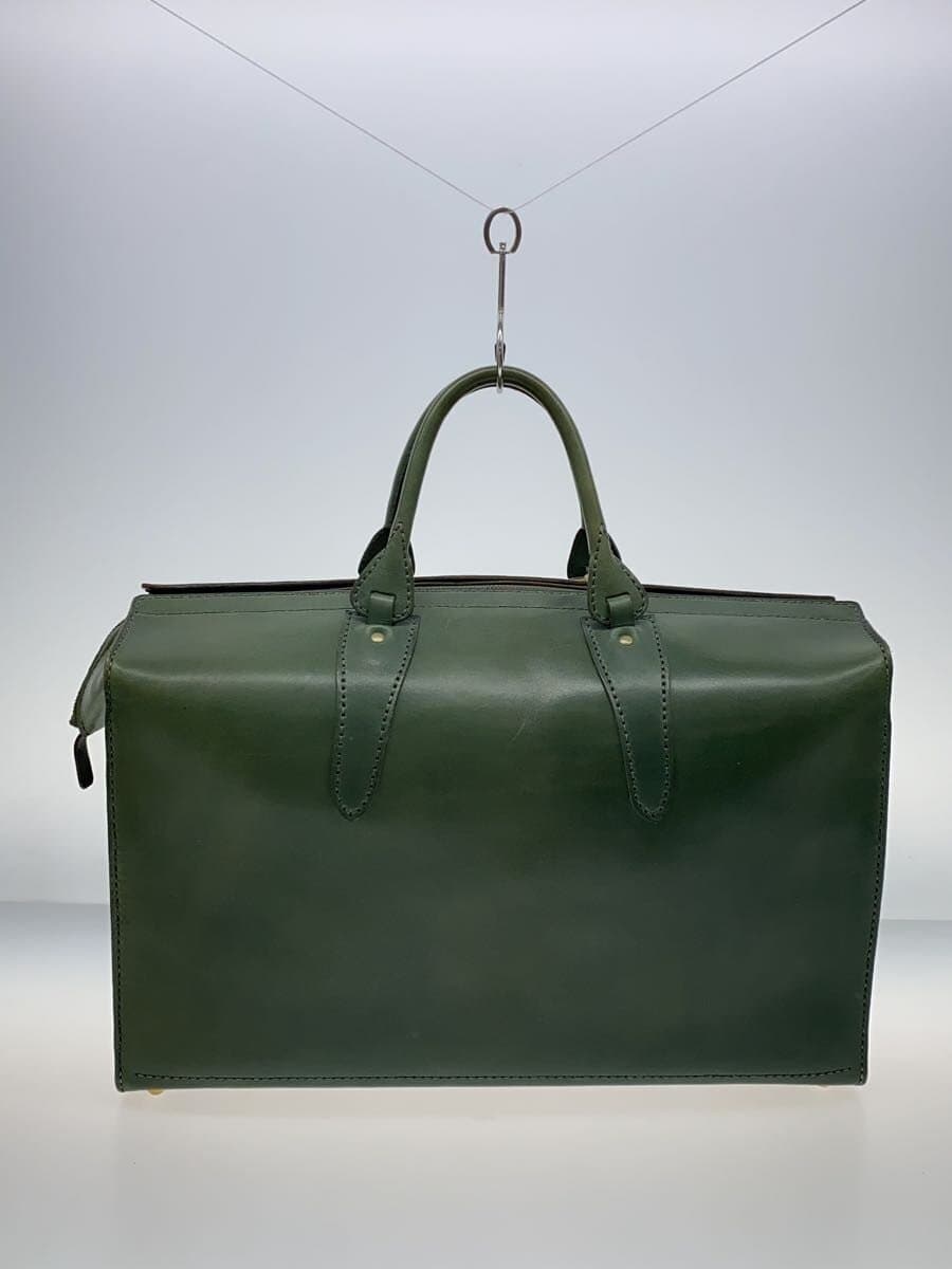 Other brand Baba Man Boston bag Leather GRN Plain 3