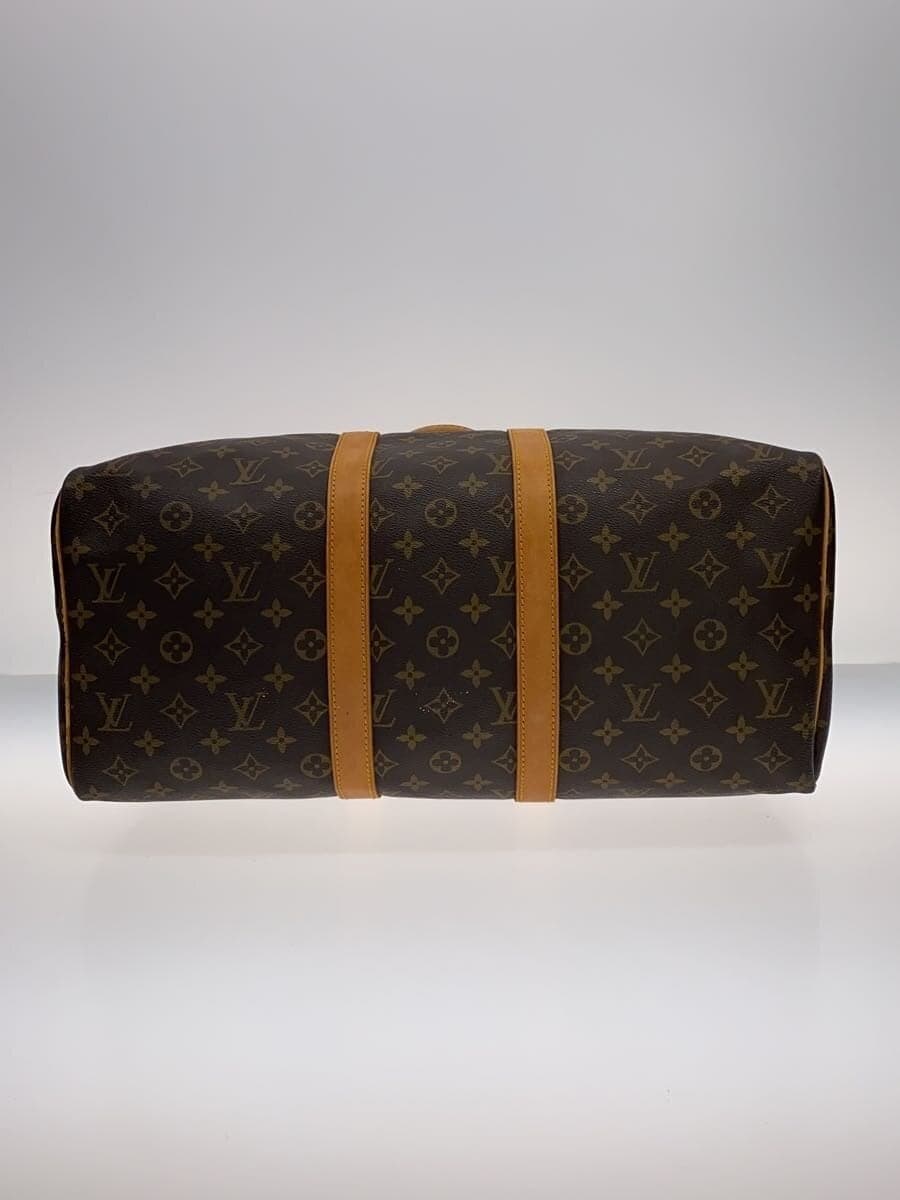 LOUIS VUITTON Keepall 45 Monogram Canvas PVC BRW Allover Pattern M41428 4