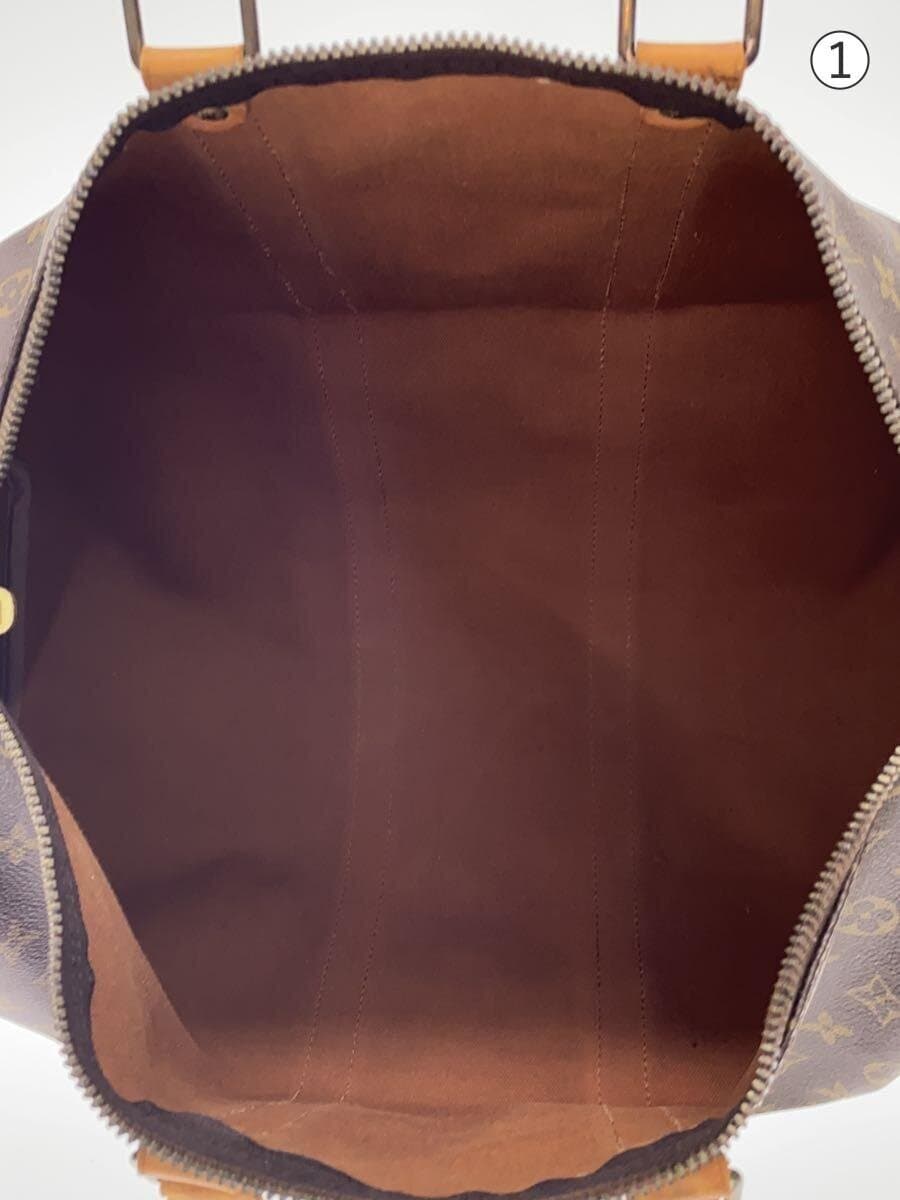 LOUIS VUITTON Keepall 45 Monogram Canvas PVC BRW Allover Pattern M41428 6