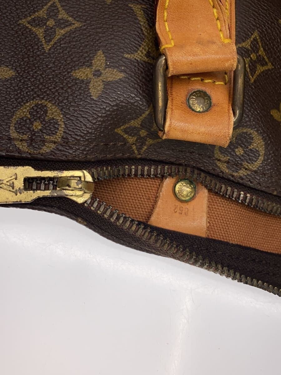 LOUIS VUITTON Keepall 45 Monogram Canvas PVC BRW Allover Pattern M41428 7