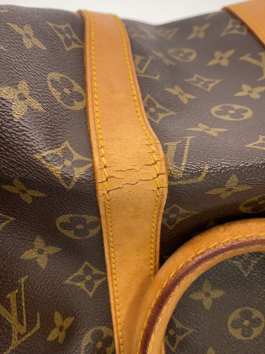 LOUIS VUITTON Keepall 45 Monogram Canvas PVC BRW Allover Pattern M41428 8