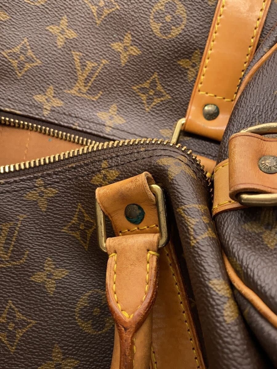 LOUIS VUITTON Keepall Bandoulière 60 Monogram Canvas PVC BRW M41412 7