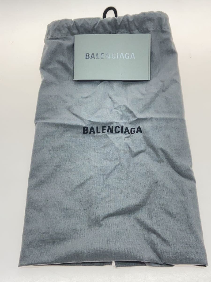 BALENCIAGA Shoulder Bag Leather BLK 810562 7