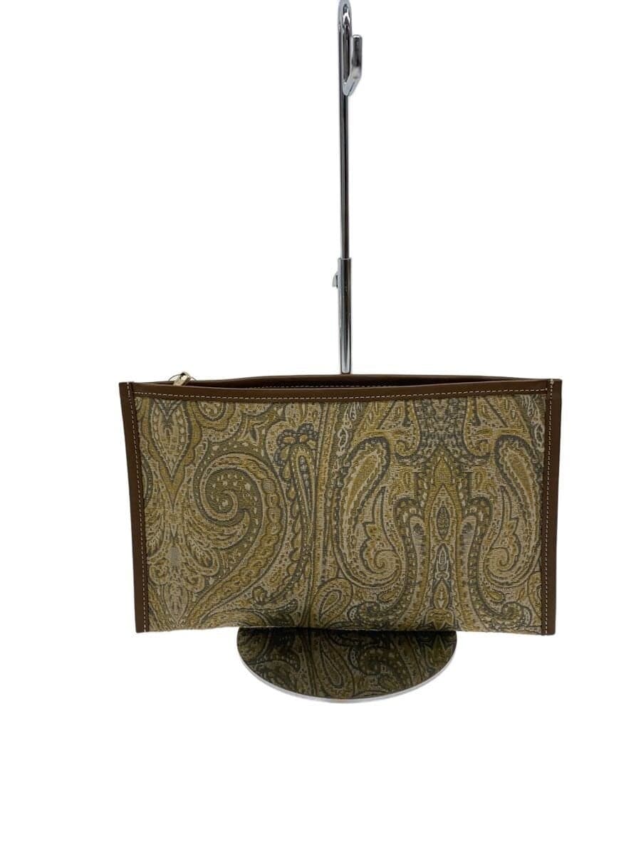 A VACATION Clutch Bag YLW All Over Pattern