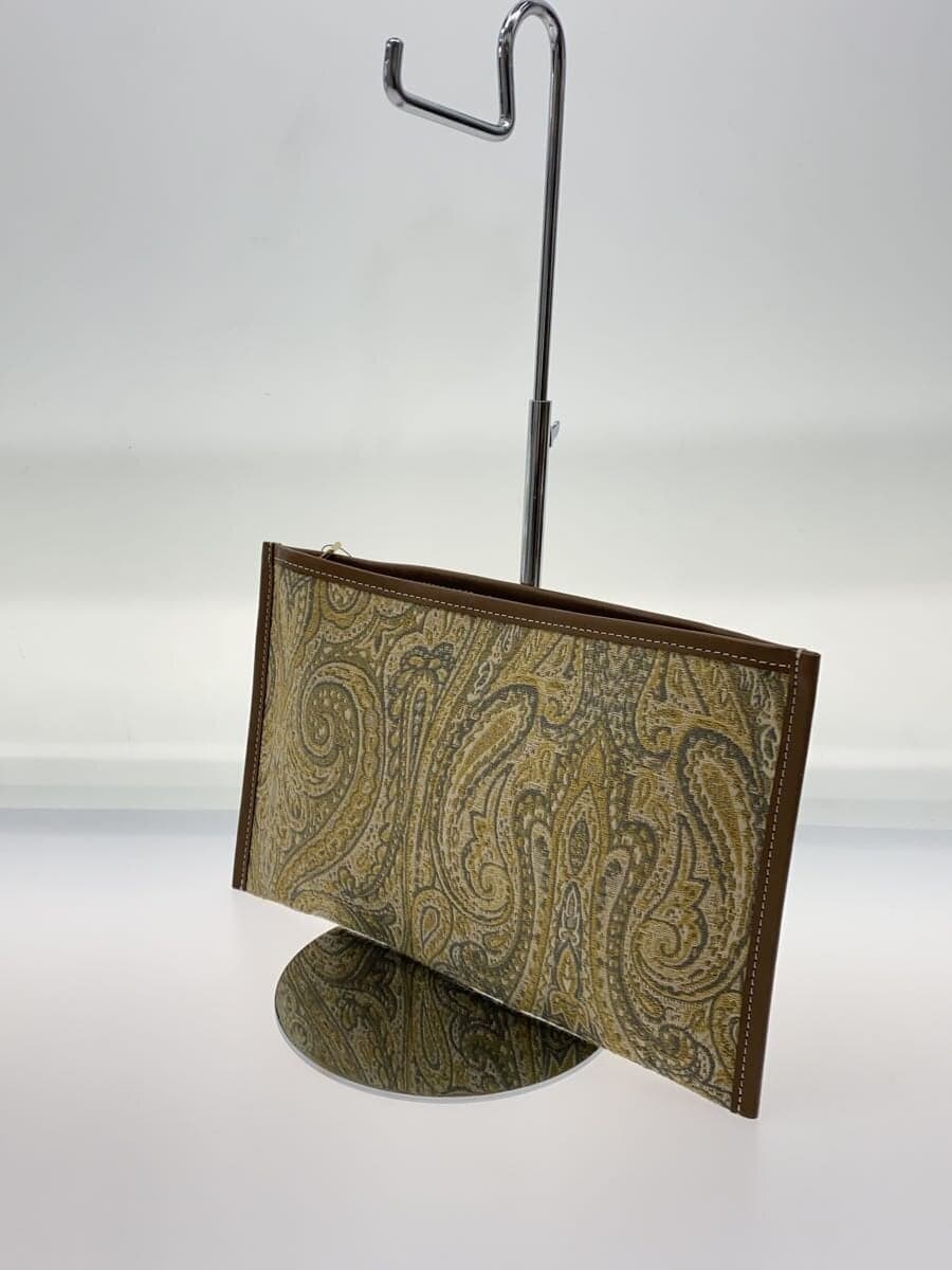 A VACATION Clutch Bag YLW All Over Pattern 2