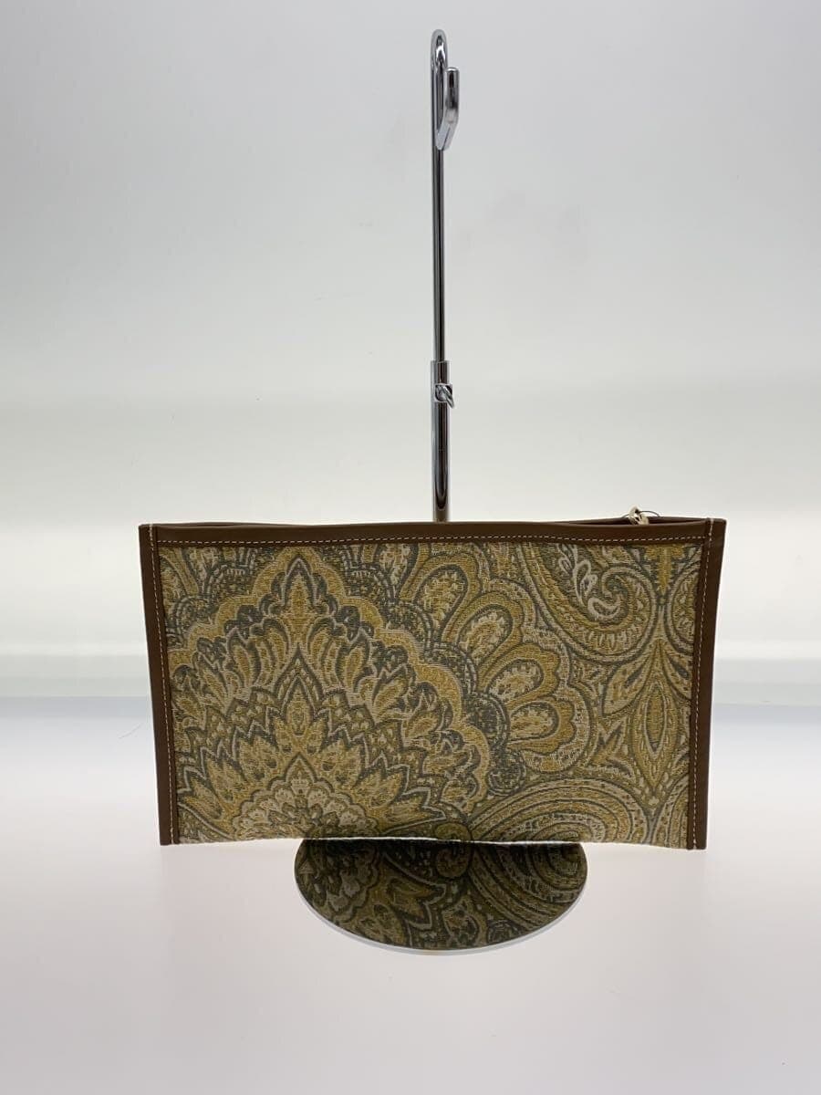 A VACATION Clutch Bag YLW All Over Pattern 3