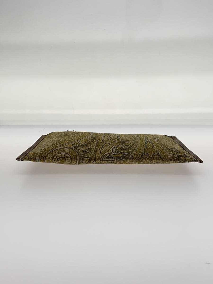 A VACATION Clutch Bag YLW All Over Pattern 4