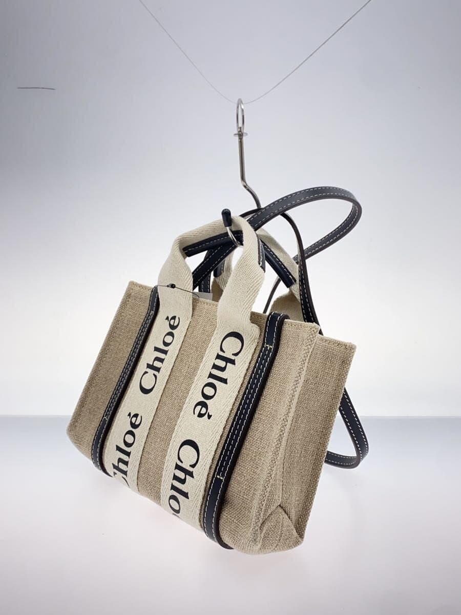 Chloe Handbag Canvas BEG 2