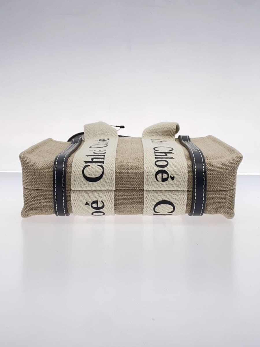 Chloe Handbag Canvas BEG 4