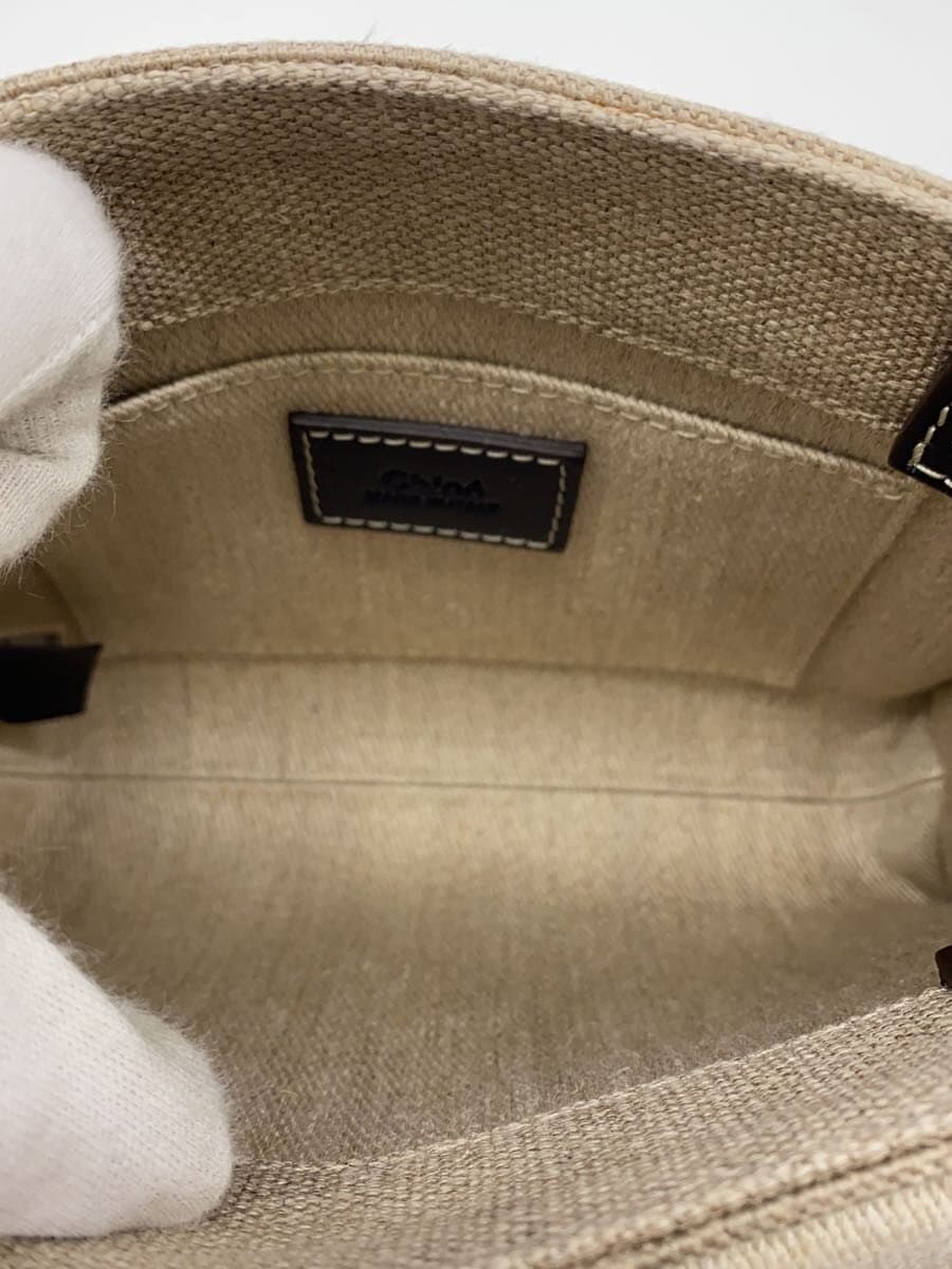 Chloe Handbag Canvas BEG 6
